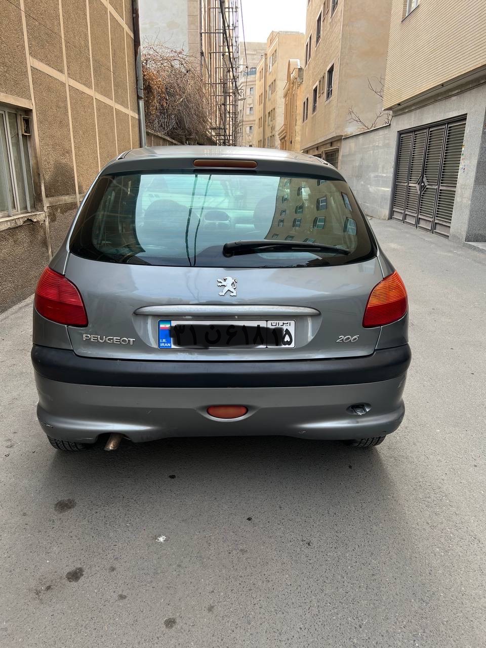 پژو 206 تیپ2 مدل 91